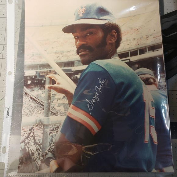 N/A Other - George Foster Signed Photo 8x10 Original Mets Baseball Autograph